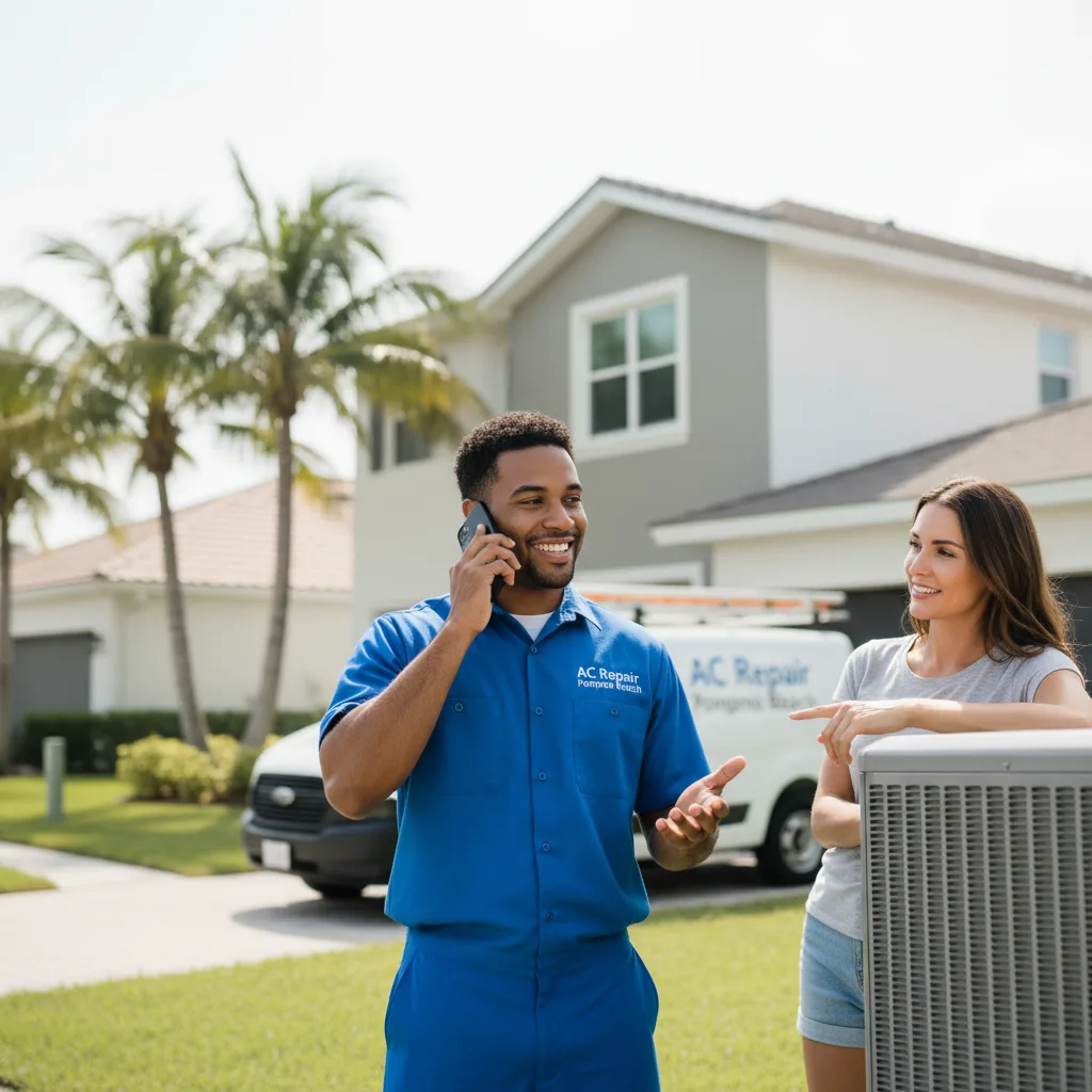 AC Repair Pompano Beach customer support in Cheverly